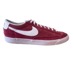 Nike Blazer Low 77  University Red DA7254-600 Athletic Suede Sneakers Sz 14